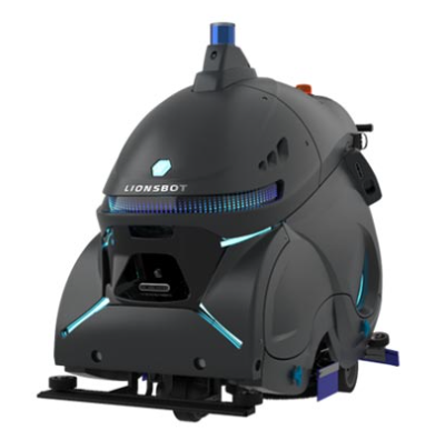 LIONSBOT REX Reinigungsroboter und Dockingstation SET | robotindustries.com